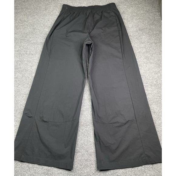 Nike Pants Women's XL Wide Leg Baggy Black‎ Zip Hook & Latch Track Sportswear - Picture 3 of 12